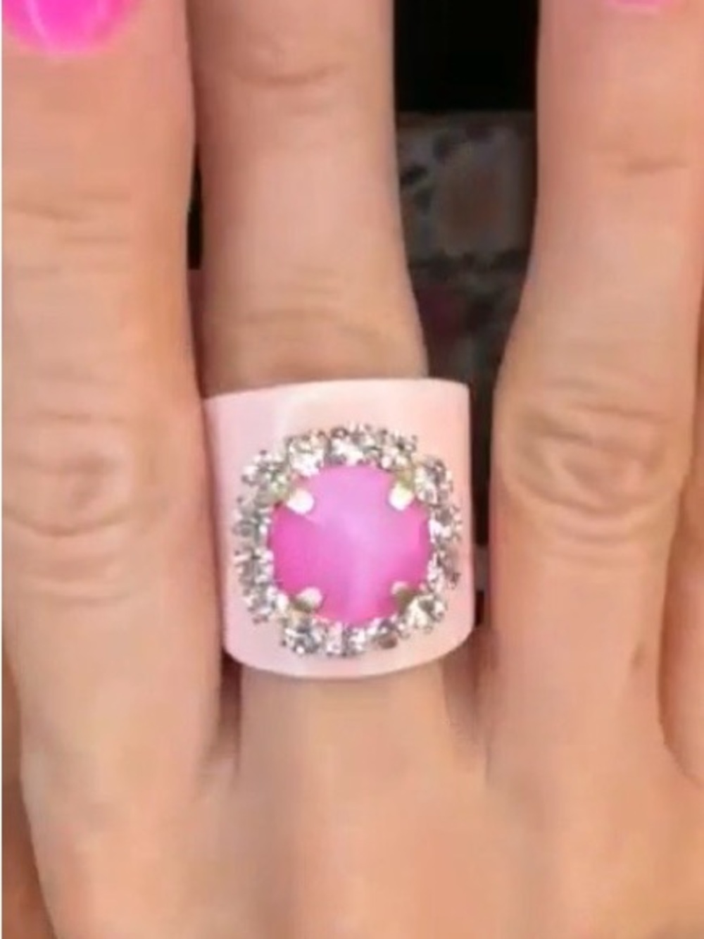 Pink Tova Ring - Picture 2 of 5
